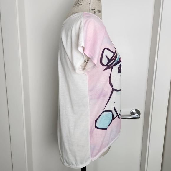 Pastel Rainbow Unicorn Shirt Top - Picture 3 of 8